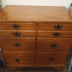 Cherry Dresser Set Excellent Condition