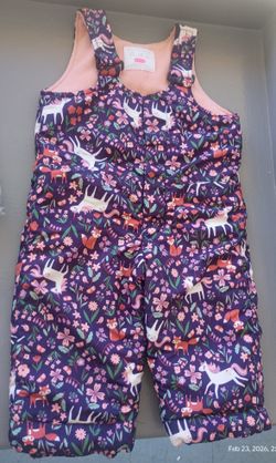 Size 18 to 24 month snow bib Children's Place unicorns