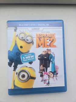 Despicable Me 2 Blu-ray DVD Digital