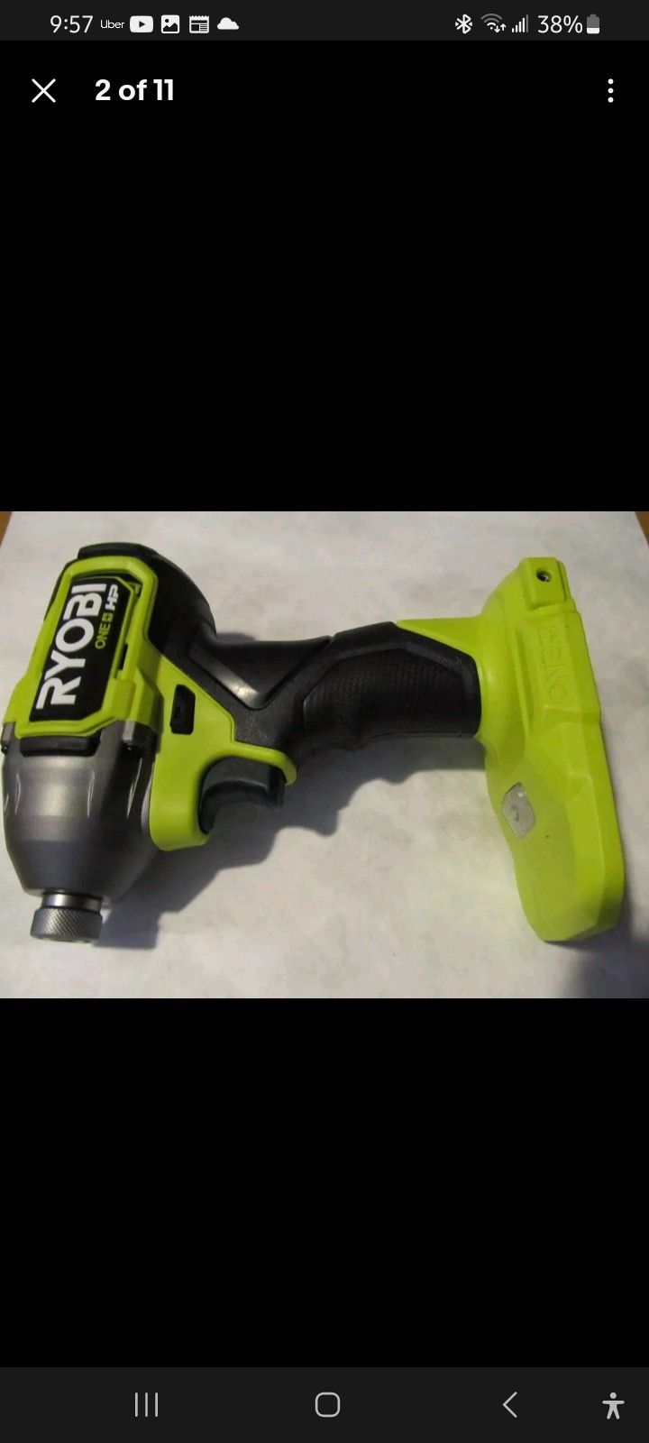Cordless Ryobi Saw And Impact Drill