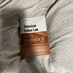 American Indian law in A nutshell 7th Edition Book 