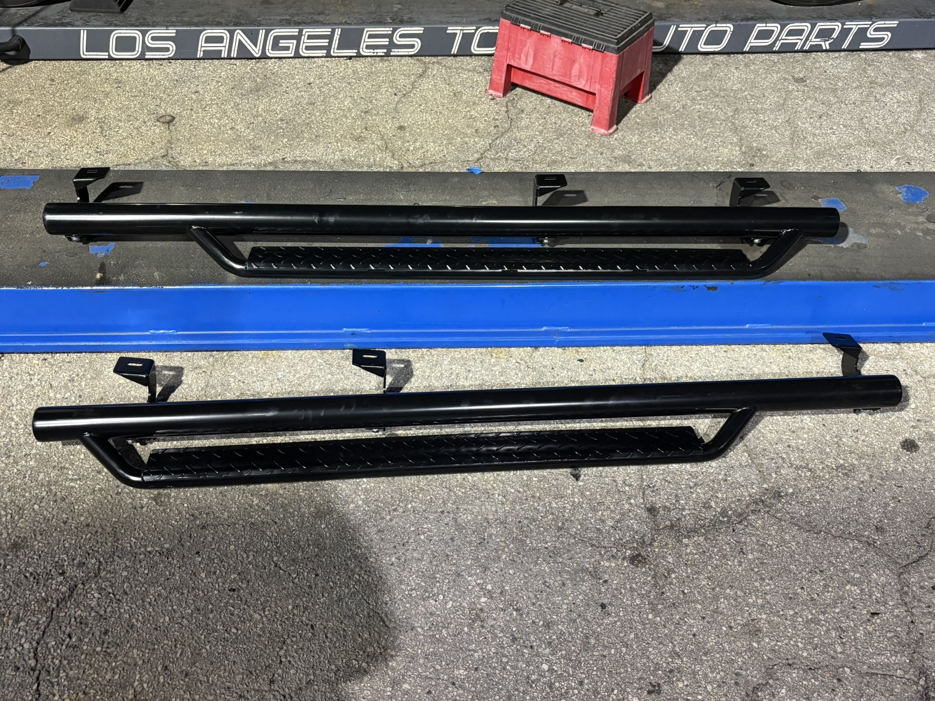 2007 - 2017 Jeep Wrangler JK 4-door Side steps running boards estribos heavy duty black