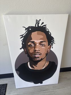 Kendrick Lamar painting