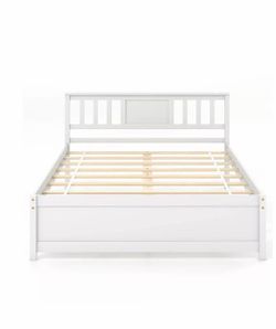 Full Size Bed Frame with Headboard