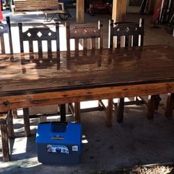 Handcrafted Table From Mexico