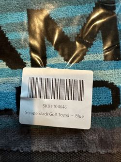 Scotty Cameron Towel - Serape Stack - fashion Blue/Gray