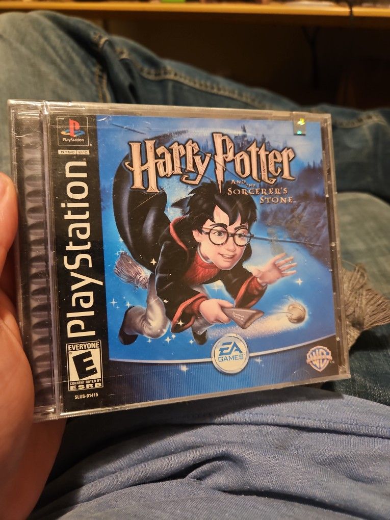 Harry Potter And The Sorcerer's Stone Ps1 Sealed But Damaged