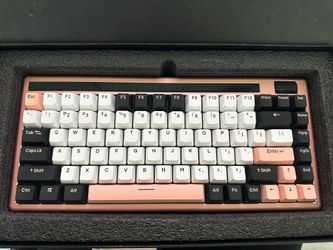 DAREU RGB mechanical keyboard rose gold