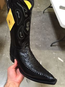 Bota avestruz original