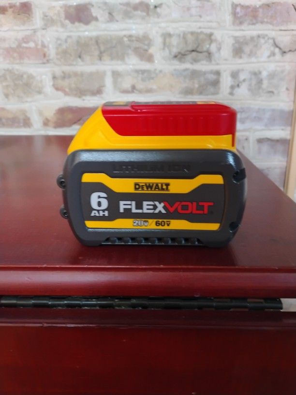 Brand New Flex Volt 6 Amp DeWalt Battery