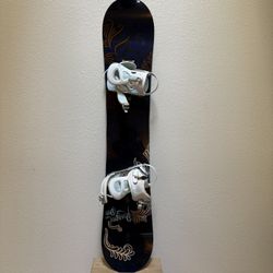 Snowboarding Gear Set Woman 8.5 M Board