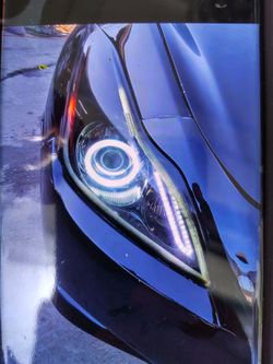 08-2013 Infinity G37 coupe headlights