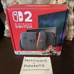 Brand New Nintendo Switch 2 Console Mario Kart Bundle