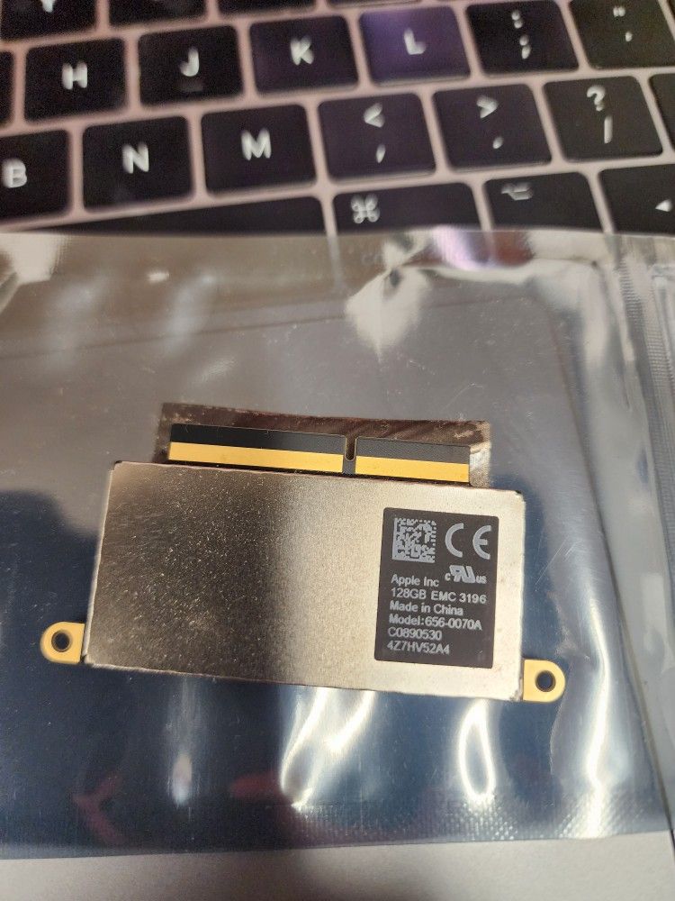 128GB Flash Storage SSD For 2016 , 2017 Macbook Pro 13" A1708 With OS Ventura