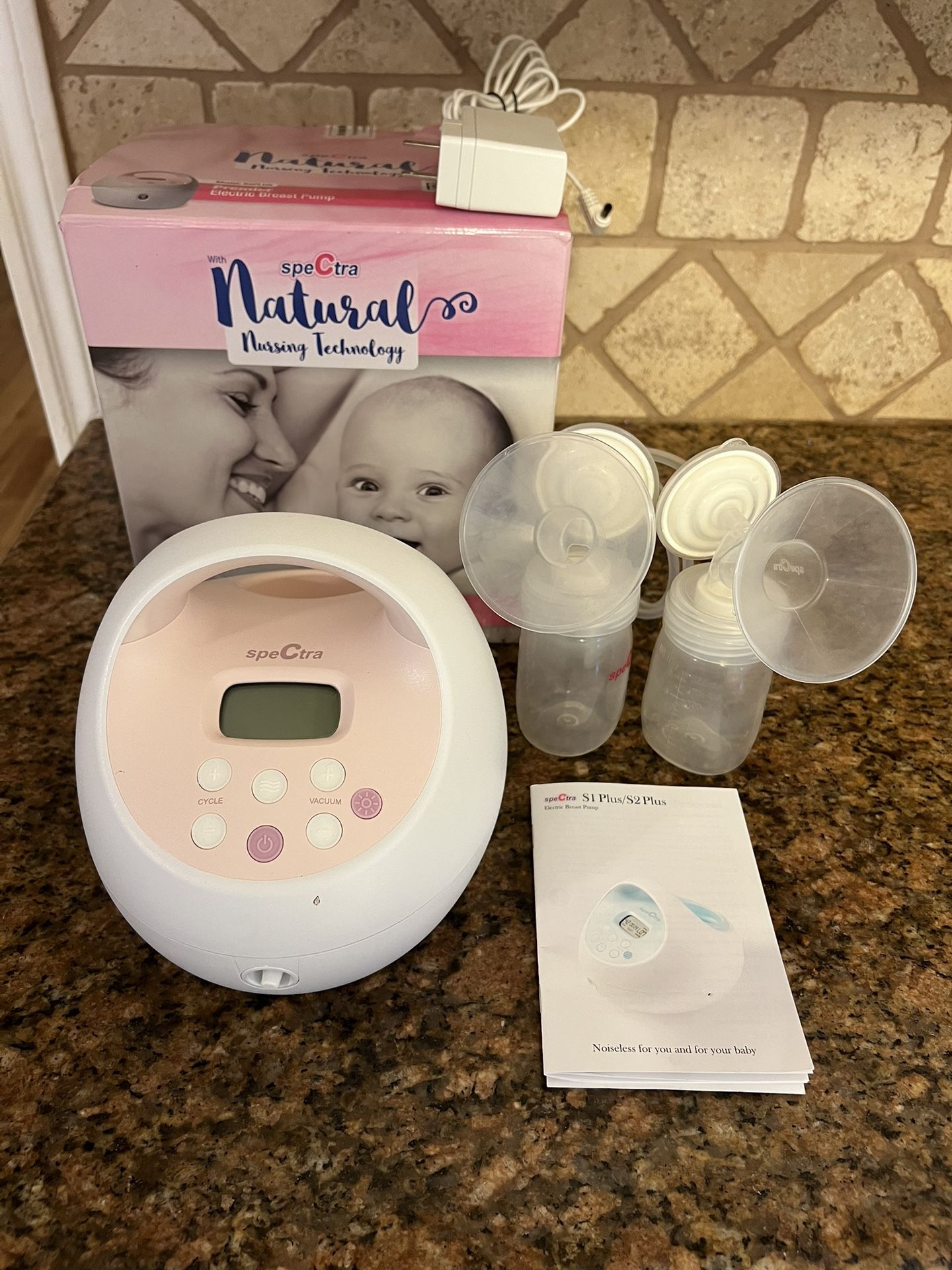 Spectra S2 Plus Premiere Electric Breast Pump (used one time)