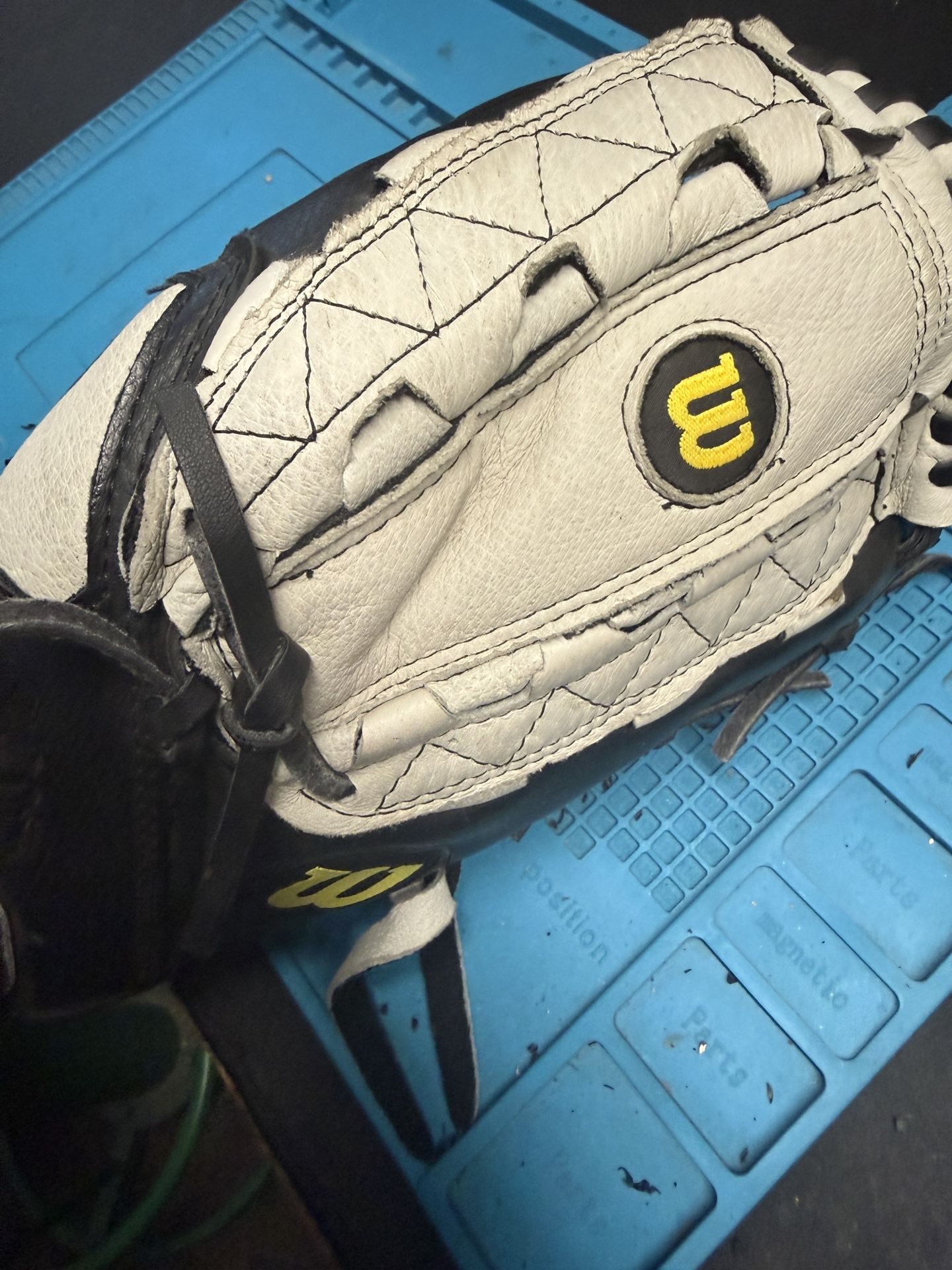 Wilson A350 baseball glove.