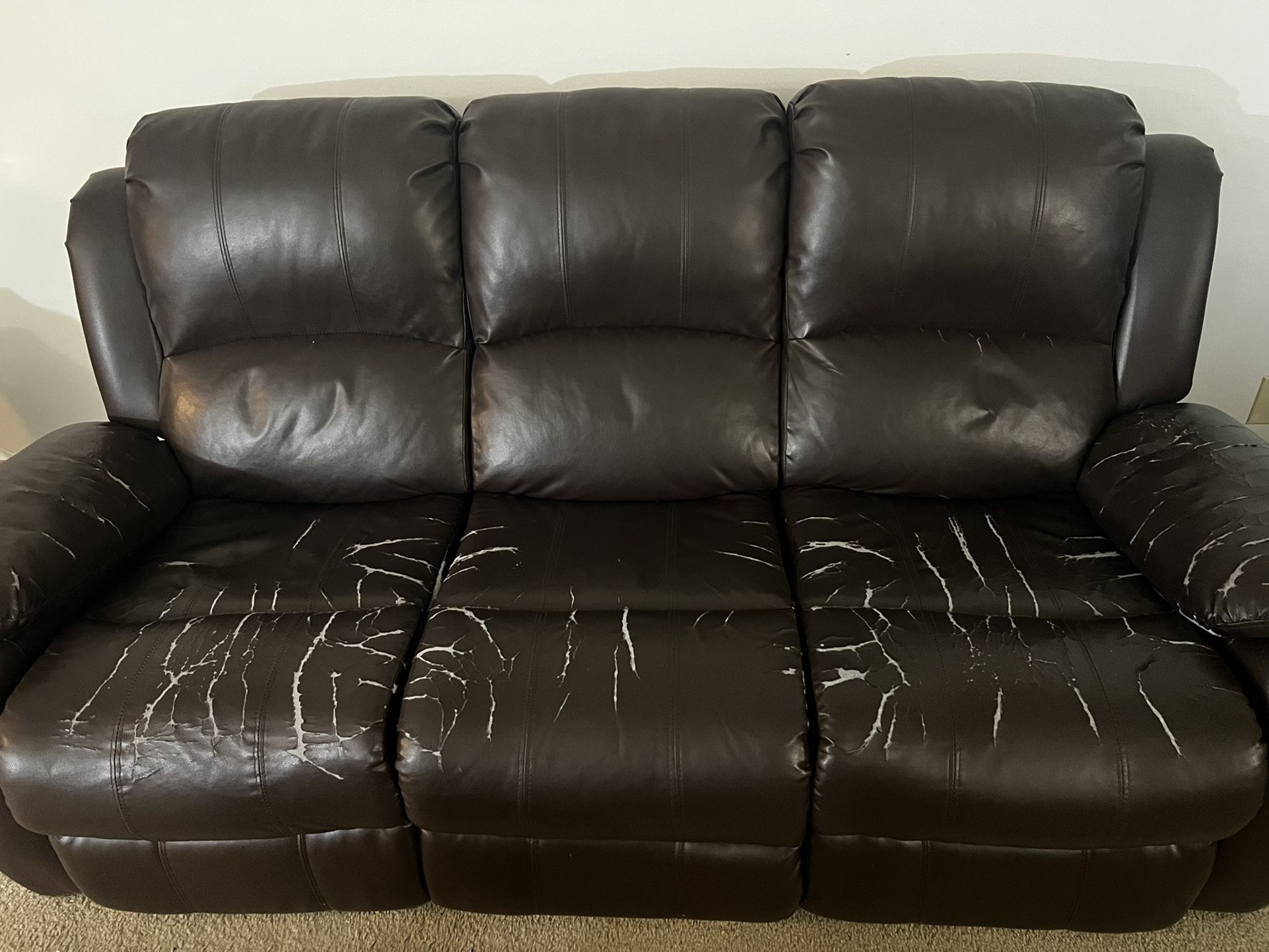 Free Manual Recliner Sofa