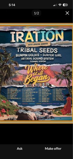 Iration w Trible seeds