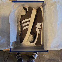 NEW adidas Campus 80s Bape 30th Anniversary Brown Shoe