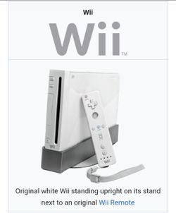 Nintendo Wii White Console System Bundle RVL-001 TESTED