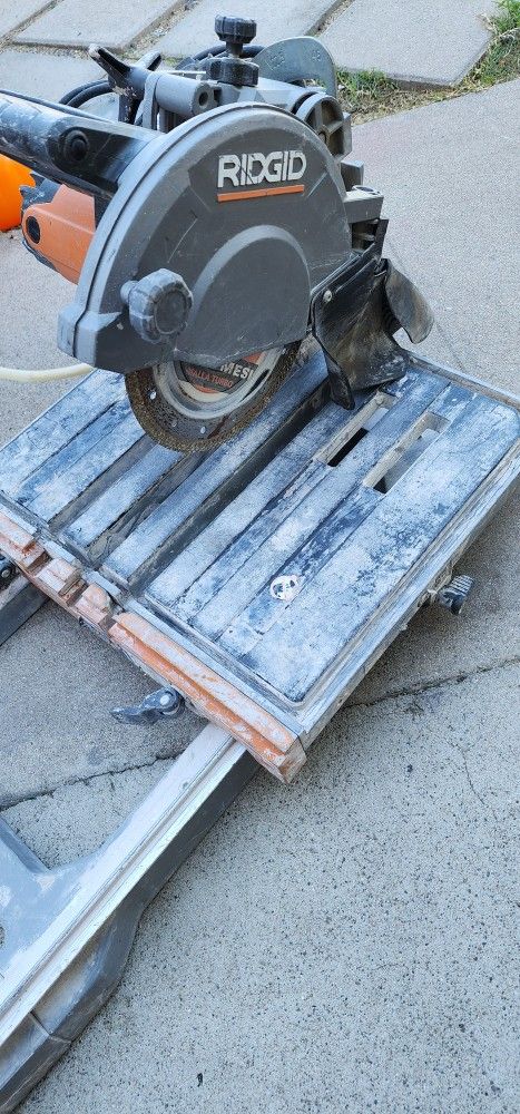 Ridgid Wet Tile Saw