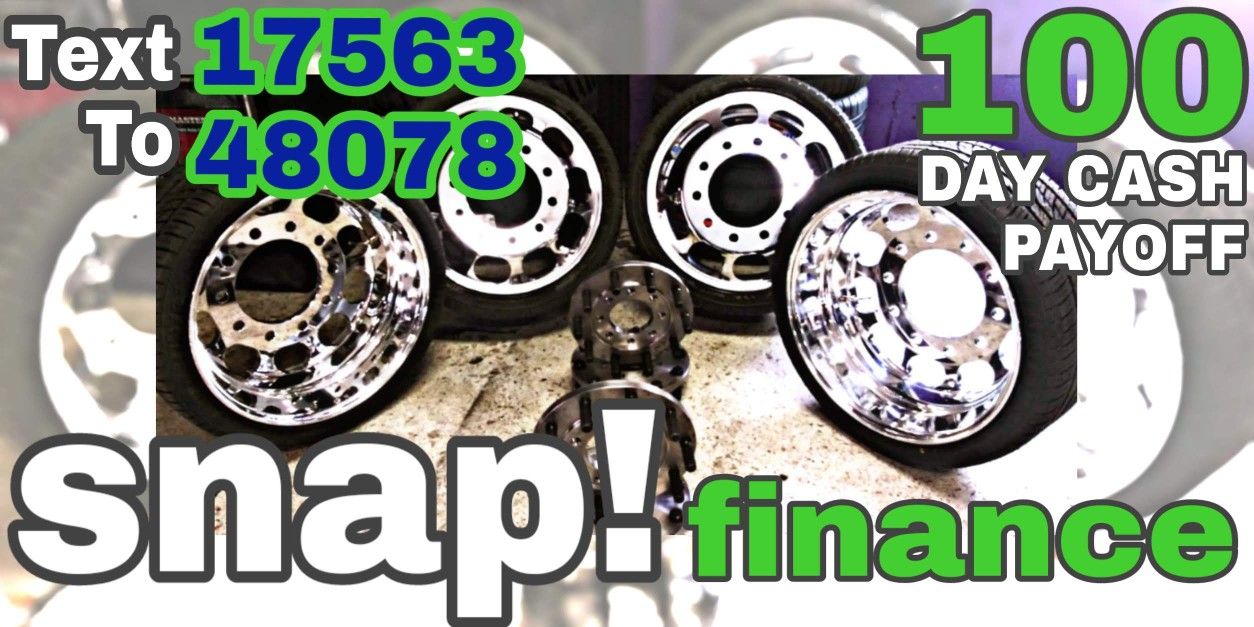 EXTREME TEXAS WHEELS 22" & 24" ALCOA WHEEL PACKAGES W/ADAPTERS TIRES AND ACCESSORIES- NO DIRECT BOLT