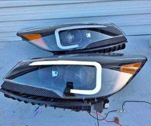 13-16 Ford Escape Headlights Faros Calaveras Micas Luces Lamps