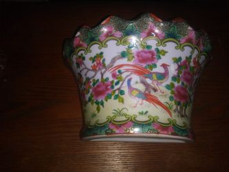 Glass Hanging flower pot