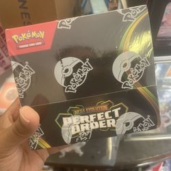 Pokémon perfect order booster box