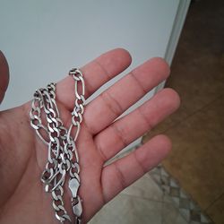 925 Silver Figaro Chain