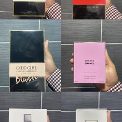 Variety of WOMANS perfume