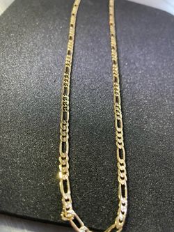 *** 14K FIGARO CHAIN ***