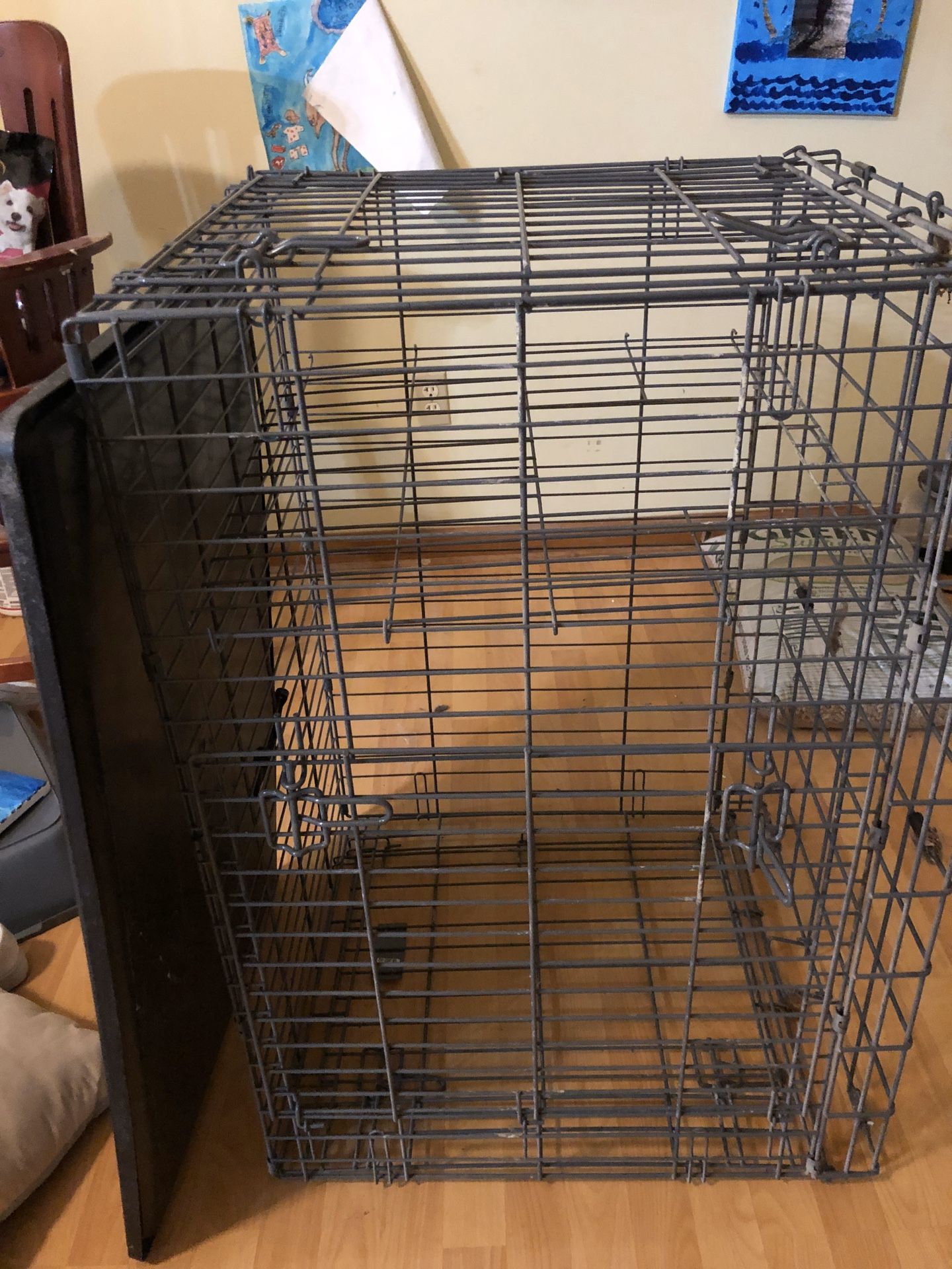 Modern puppy large training cage