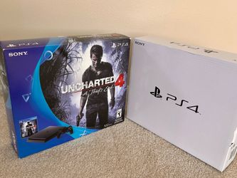 Sony PlayStation 4 (PS4) Slim 500GB Bundle – 2 Controllers & Original Box
