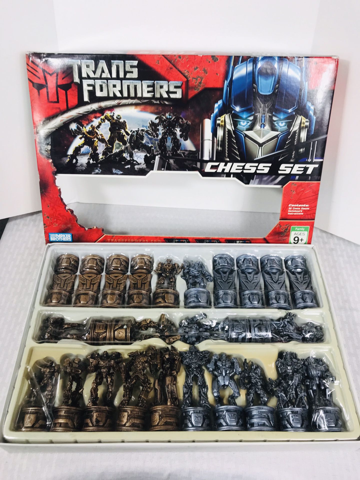 2007 Hasbro Transformers 100% Complete Chess Set