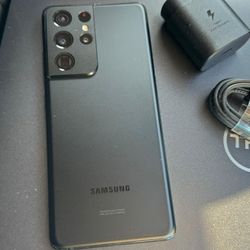 Samsung Galaxy S21 Ultra  , Factory Unlocked,  Excellent Condition Like New 