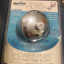 Sprite Universal Shower Filter Slim-Line Chrome SL2-CM