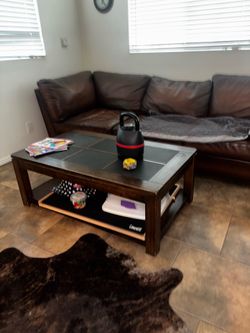 Wooden coffee table OBO