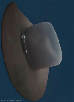 W. Alboum Hat Co. Cowboy hat