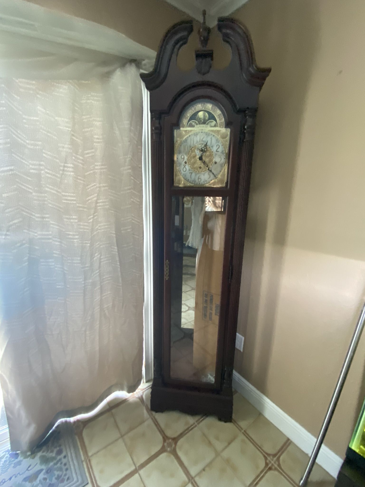 Howard Miller 77th Anniversary Grandfather Clock
