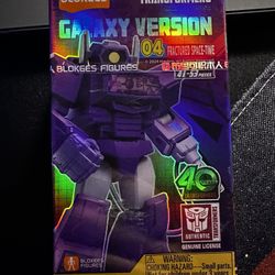 Blokees Transformers Galaxy Version 04 Fractured Space-Time Figure Boxed