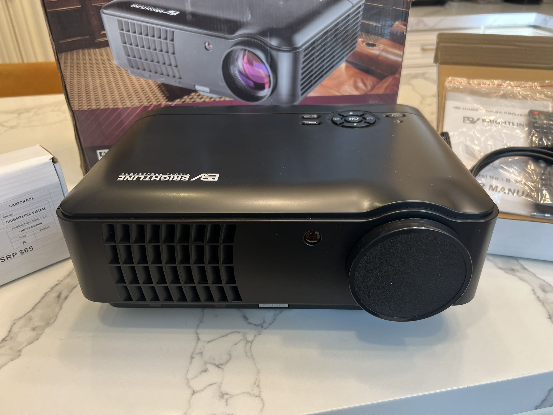 Bright line projector