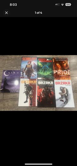 Brzrkr V 1,2,3, Cairo, Pride, Gi Joe Trade Paper Backs 