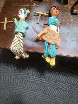 Vintage puppets