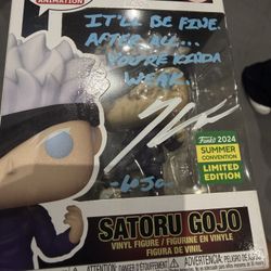 2024 Signed Gojo Funko Exclusive