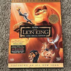 The Lion King - Platinum Edition (DVD Two-Disc Special Edition)