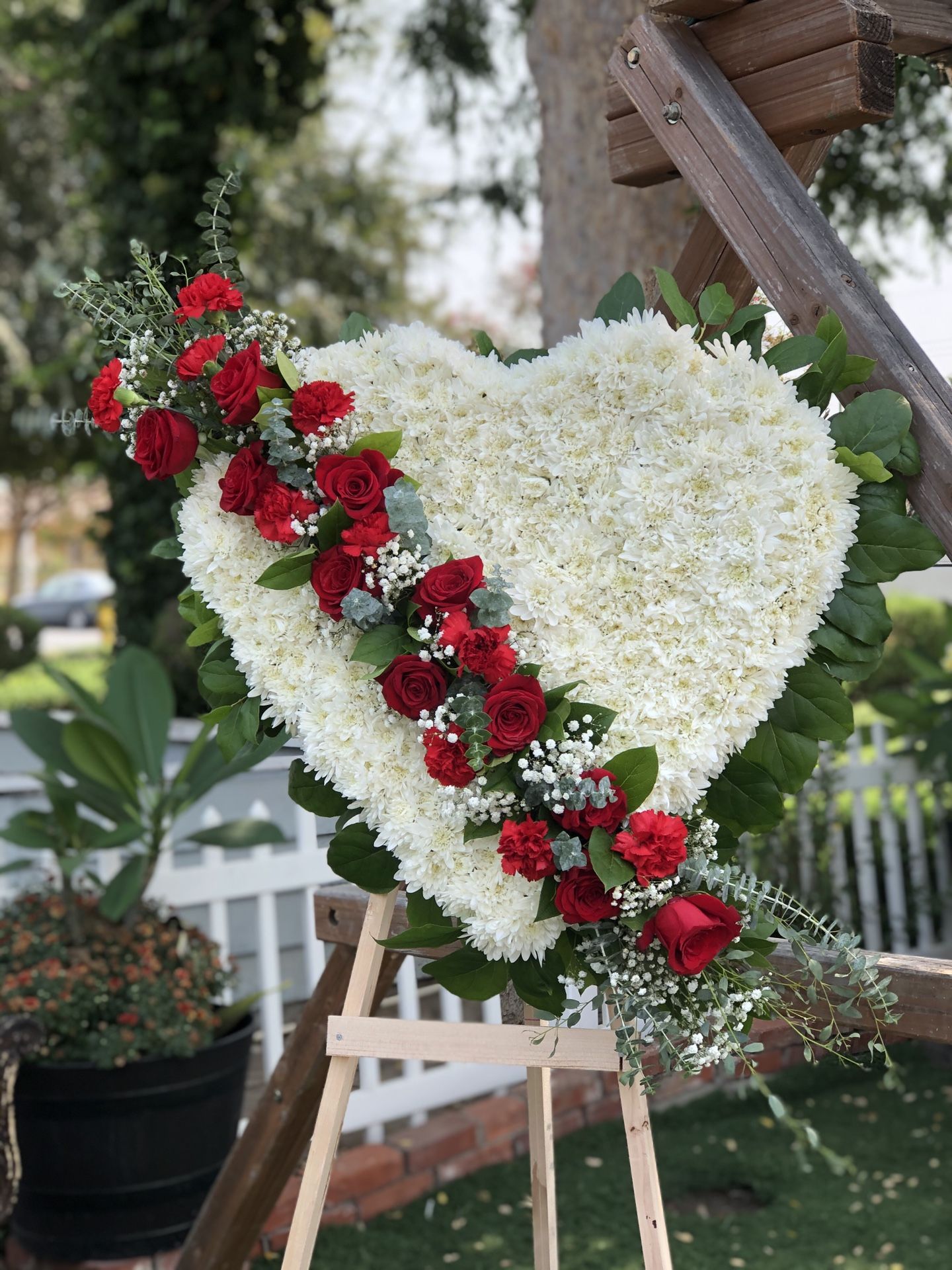 Funeral flower arrangements