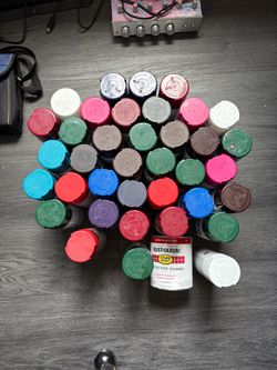 Lot of rustoleum paint *49 cans*