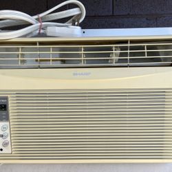 SHARP 8000 BTU Energy Star Digital Air Conditioner. Unit Clean And Runs Great.