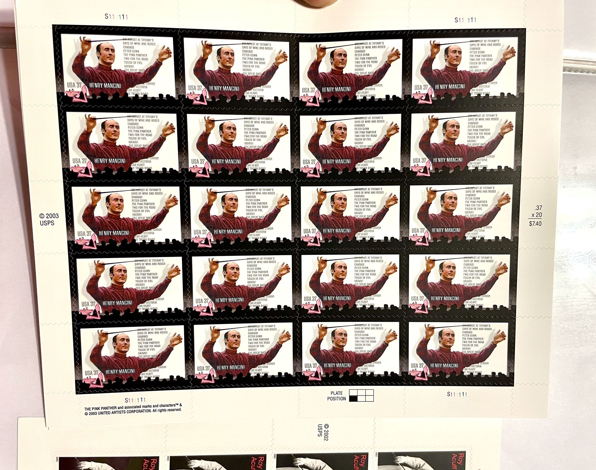 USPS Henry Mancini Stamps!